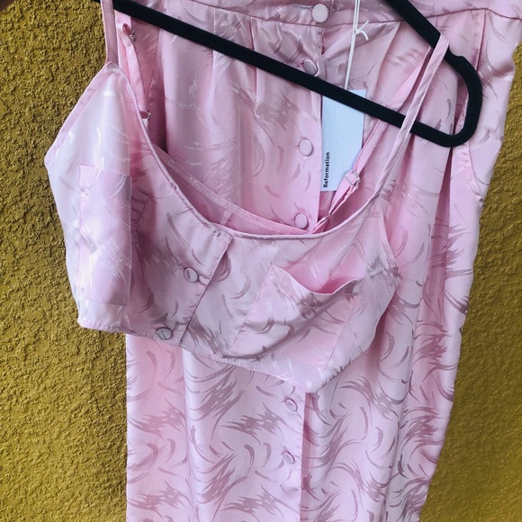NWT REFORMATION vintage 2 piece set! ONE OF A KIND - Picture 2 of 8